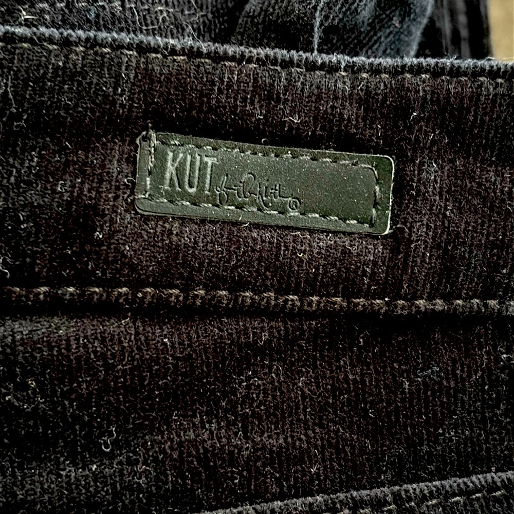 Kut From the Kloth black corduroy pants
